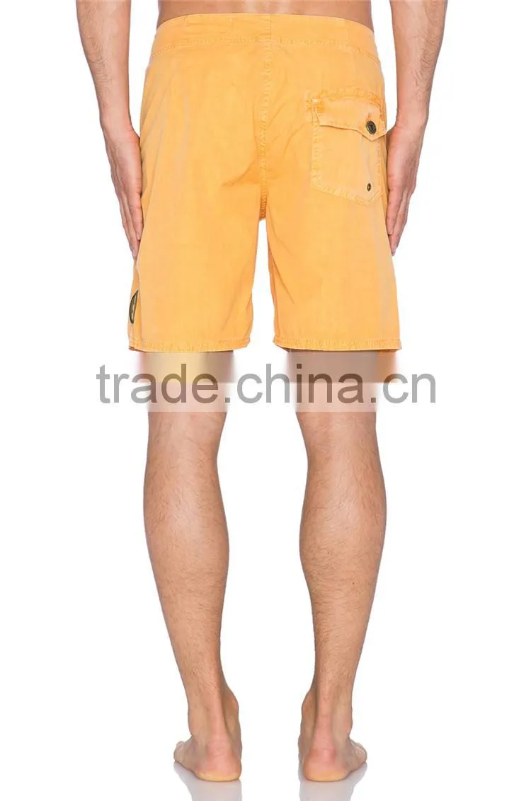 Custom design plain casual beach shorts teen boy beach shorts