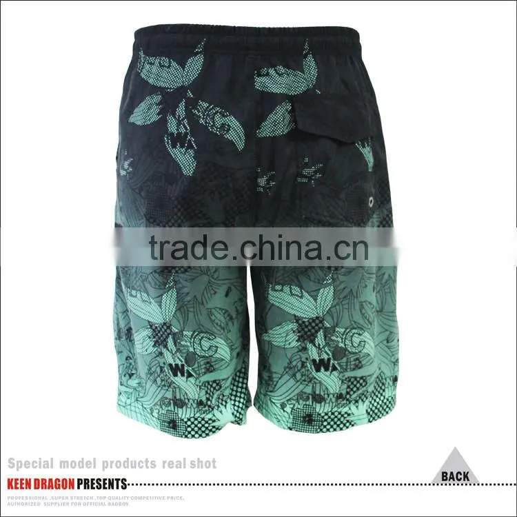 2016 NEW COLORFUL PRINTE BOARD SHORTS FOR MAN WITH BACK POCKET SWIM SHORTS