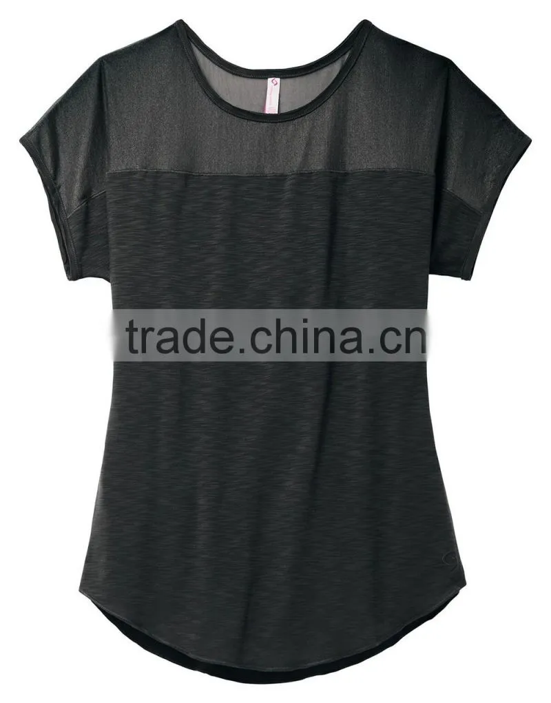 slim fit longline t-shirt weman