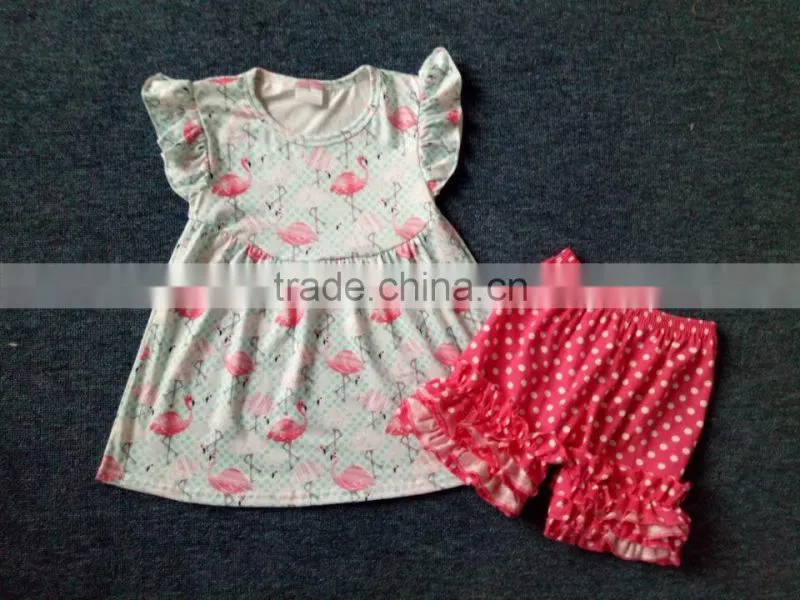 Girls boutique clothing baby elephant pearl dress outfit unique boutique clothing wholesale