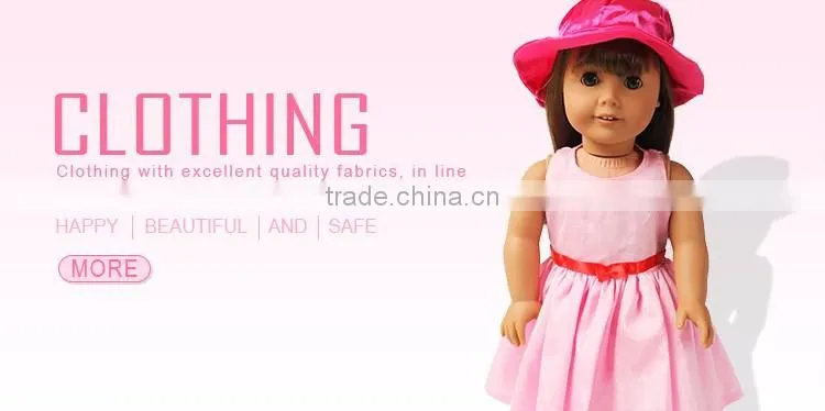 Customized 18 inch american girl dolls kid's doll