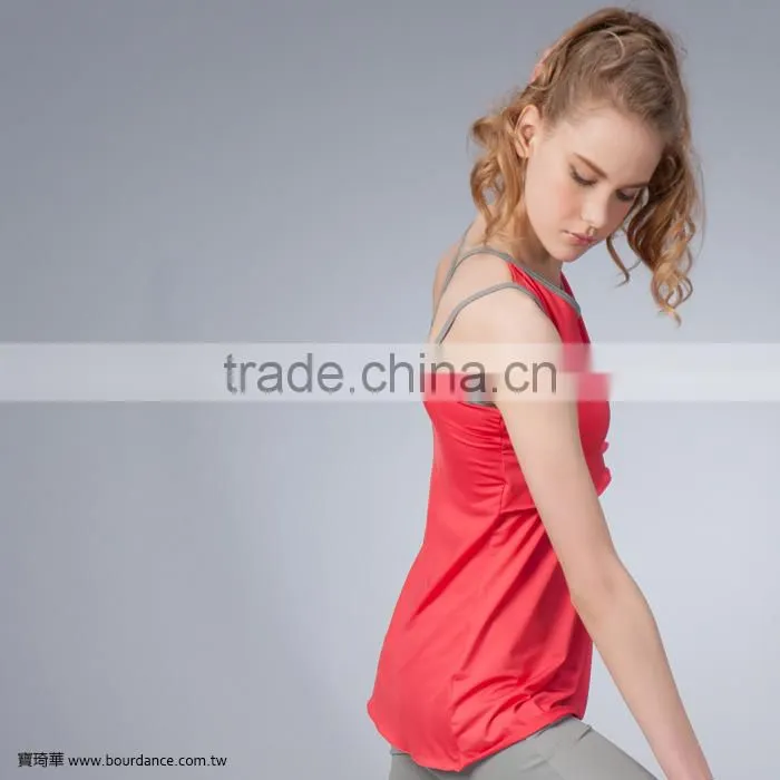 Dance wear adult empire waist tank tops