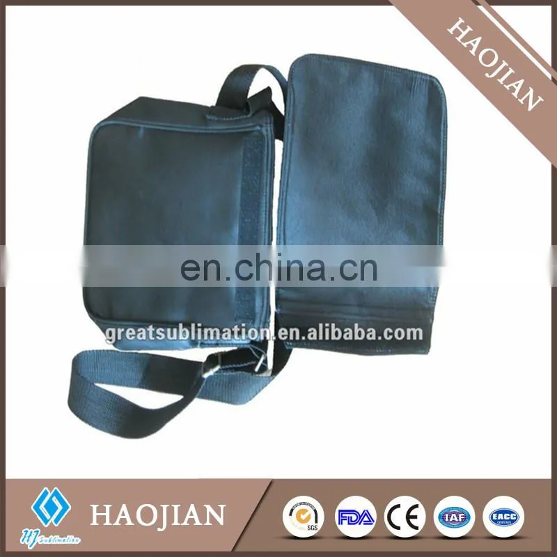 black satin body small purse with sublimation printable flap handbag