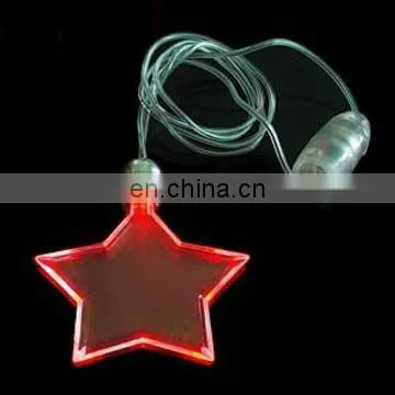 LED flash necklace christmas gifts