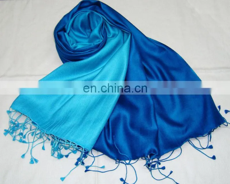 Omrey 100% Pure Silk Shawls in satin weave