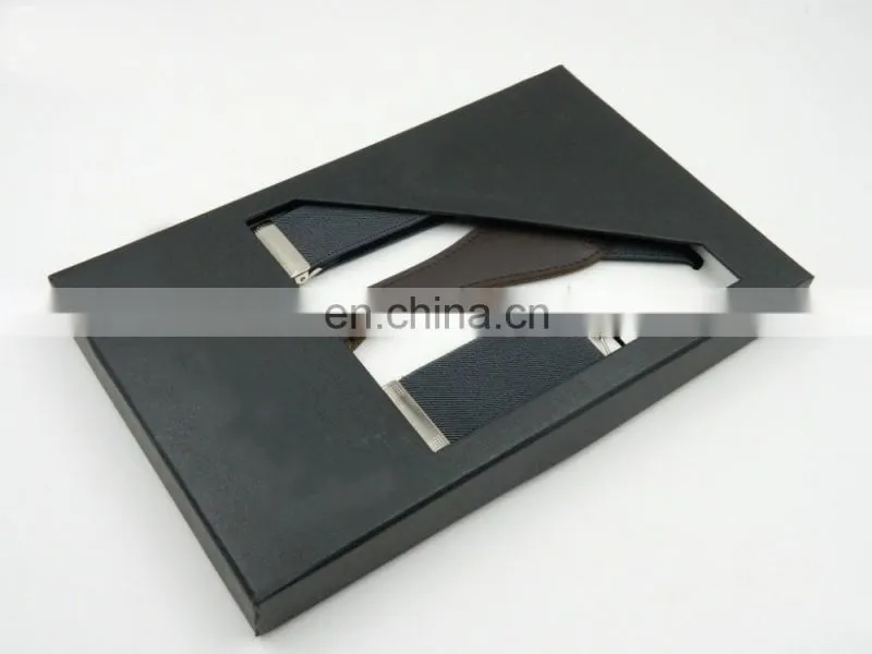 High quality elastic suspender with metal clips