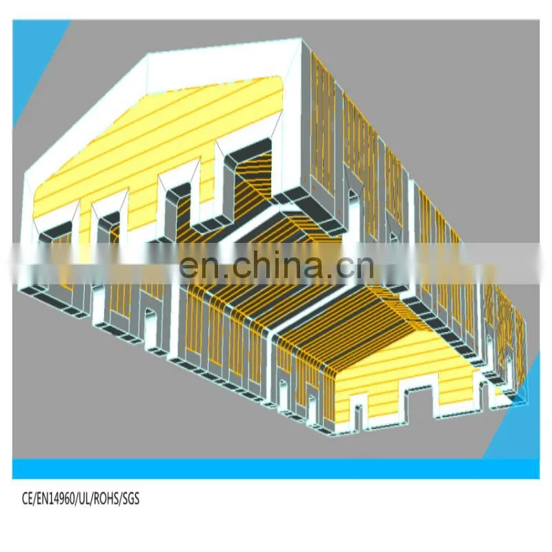 60*30Meter inflatable luxury resort tent, luxury hotel tent, inflatable spa tent for sale