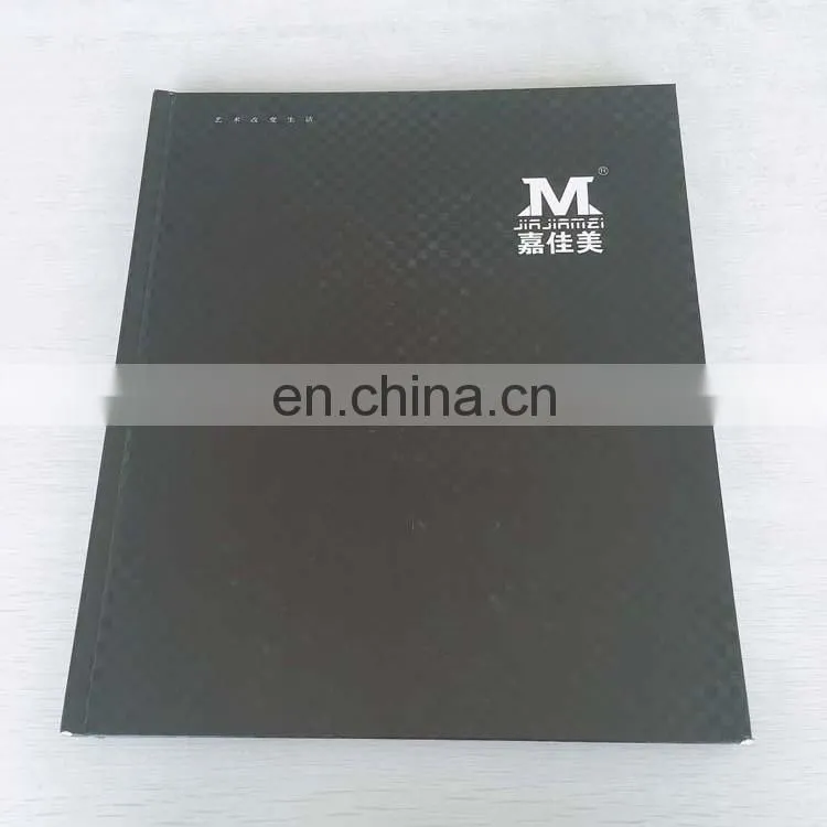 China manufacture cheap A3/A4/A5/A6 full color printing hardcover company product catalogue