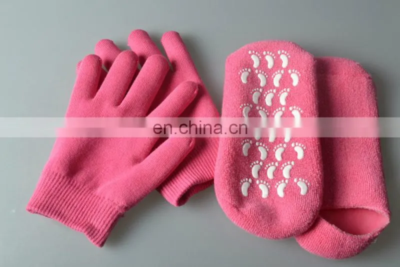 Moisturizing Spa Gloves Moisturizing Gel Gloves Gel Line with Essential Oils and Vitamin E #MG-02