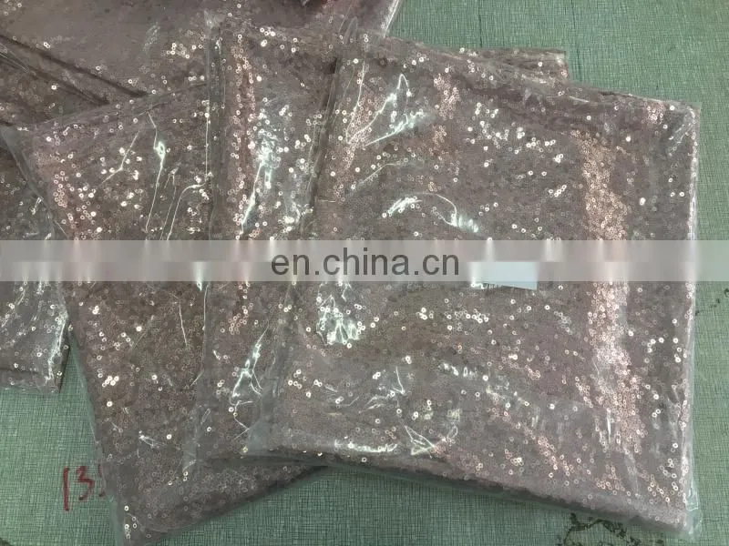 sequin table runner for banquet decoration