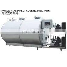 stainless steel milk cooling storage tank