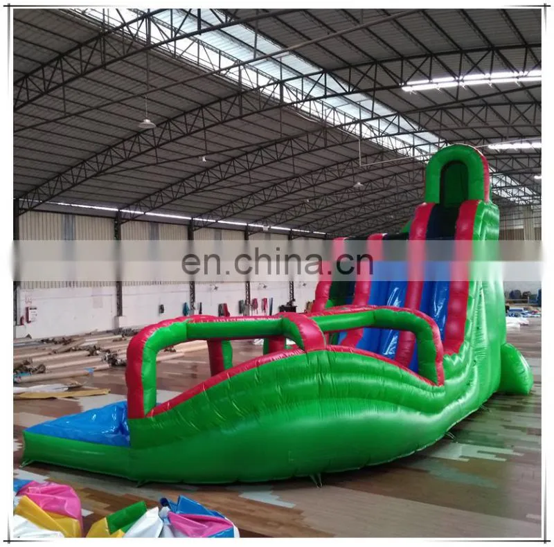 Professional Manufacturer Custom Made Used Waterslide Kids Inflatable Roaring River Water Slide For Sale