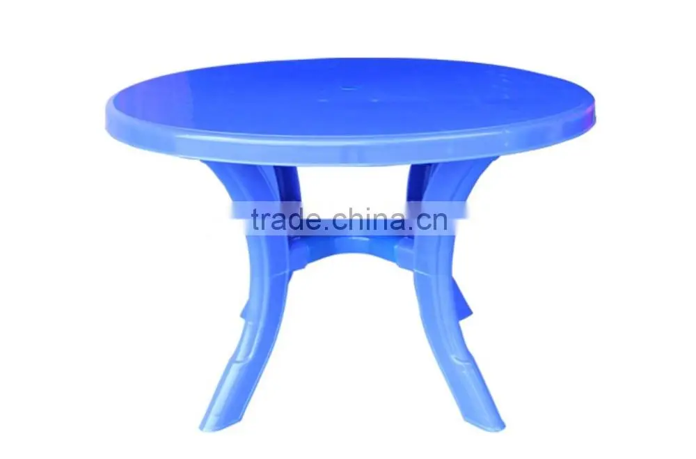 Popular removable round plastic dining table