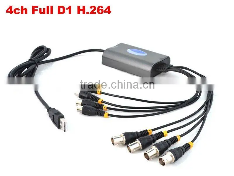 Easy To Connect To Internet And Mobile Phone Usb Dvr 4Ch