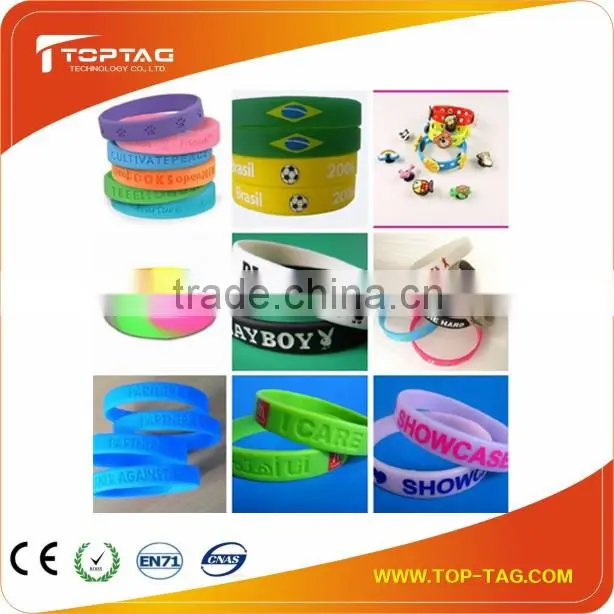 LF/HF/UHF Disposable Paper/PVC Rfid Wristband / Bracelet for Hospital