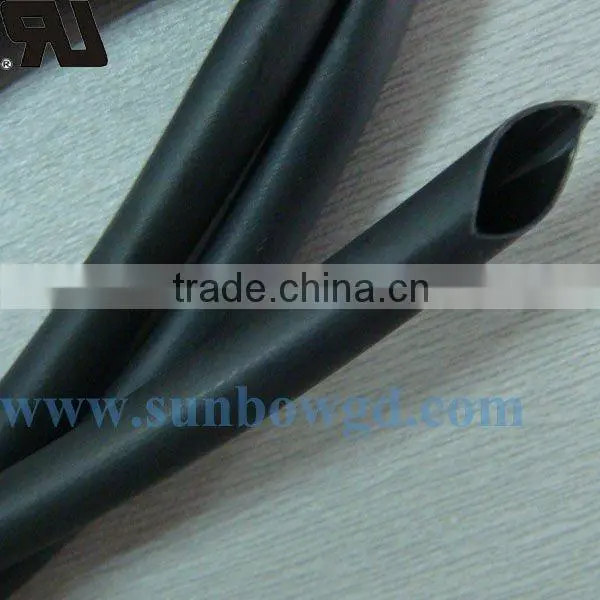 Semi-regid Flame Retardant Polyolefin Heat Shrink Tubing Shrink Ratio 2:1 SBRS-(4X)GR