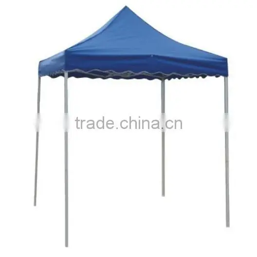 Aluminum Folding Trade Show Tent Frame 3x3m ( 10ft X 10 ft) with Blue Canopy & Valance(Unprinted)