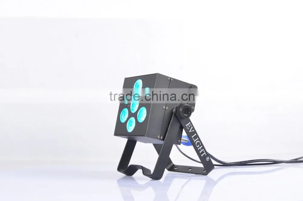 15w four in one led par light, GuangZhou dmx par light with pure color, 7pcs four in osram led