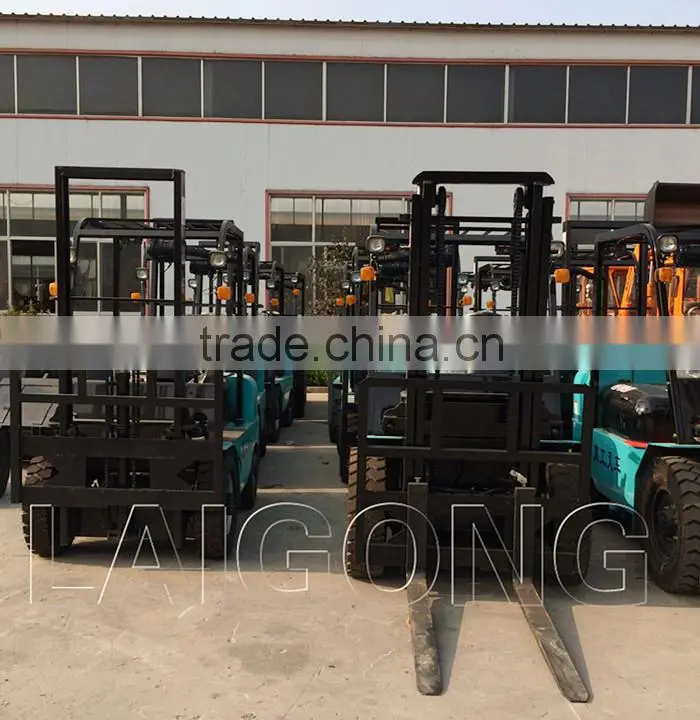 super quality electric forklift with front fork for sale