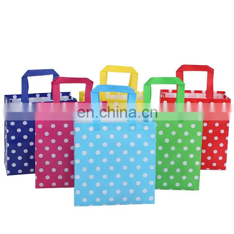 Reusable Non Woven Foldable Laminate Shopping Tote Bags