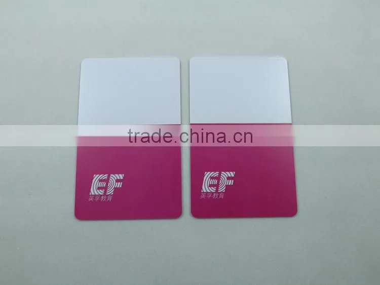 Pvc Card Factory,Transparency Pvc Card for job card