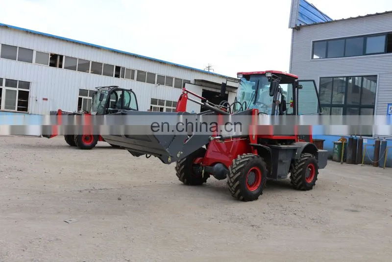 4 wheeled terrian Concrete 1.5 Ton ZL-15 915 farm Mini Front Loaders
