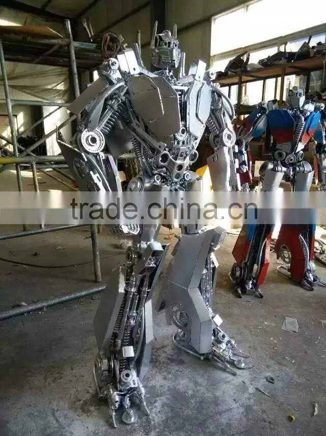 Steel Garden Decoration Sculpture For Outdoor Shows Statue