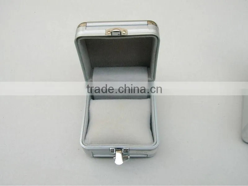 Top grade custom-made aluminum cheap watch case with empty