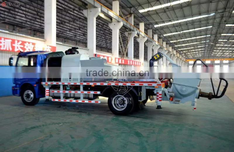 Widely used truck mounted concrete pump HBC50 for sale