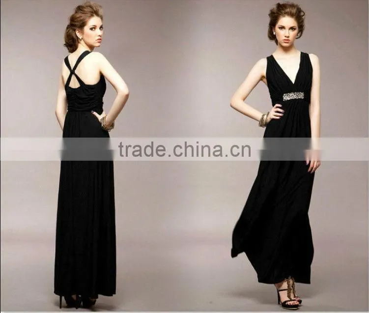 Striking Cutout Maxi Dress 2013
