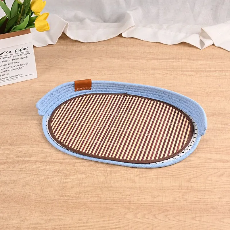 Pet Cat Bed Summer Cool Bed Pet Cat Bed Cat Mat Pet Pad (10).jpg