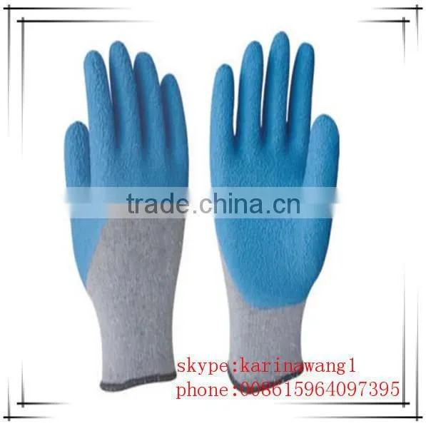 latex coating work glove manufacturer in china