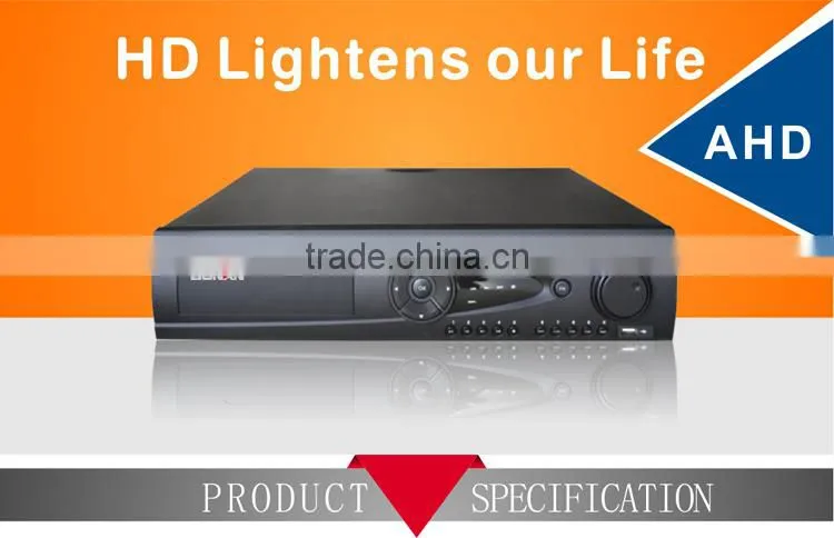 8Sata Hi3531 16 Channel AHD Hybrid icloud DVR with Hot xmeye software