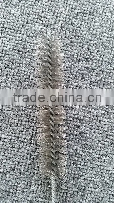 Twisted Handle Stainless Steel Wire Breech Plug Fire Channel Cleaning Brush