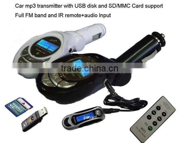 Cheapest Car MP3 player with FM Modulator with built-in flash memory up to 4G