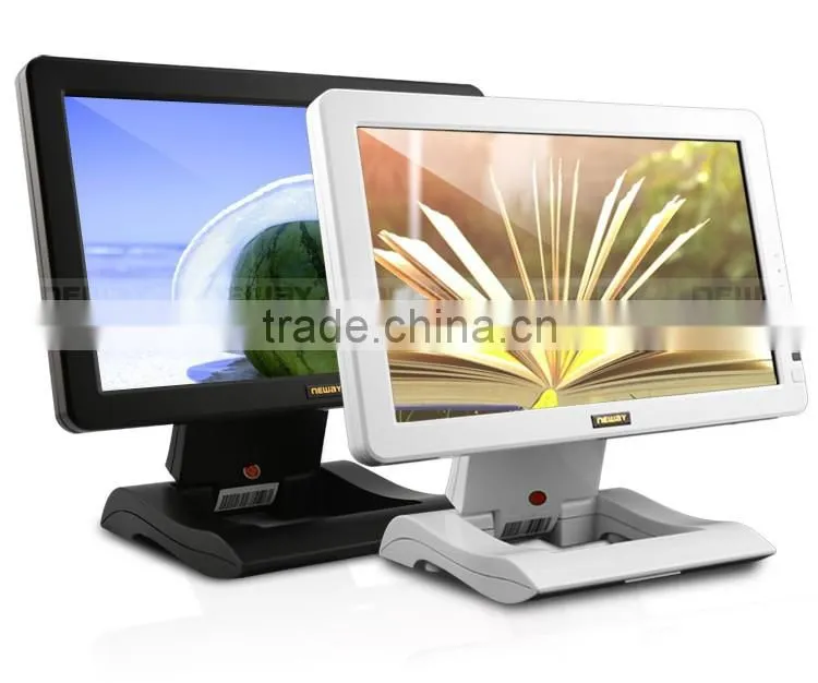 10.1" Contrast 500:1 DVI input Low power consumption TFT LCD Monitor with VGA input