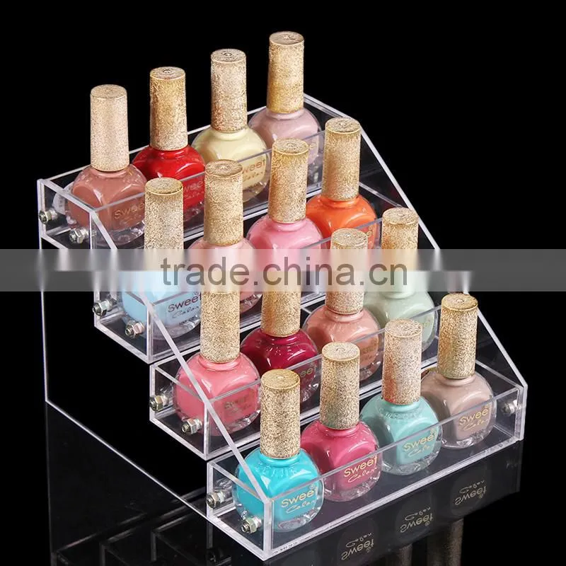 C98 ANPHY Small 4 layers nail polish display rack household nail polish rack lipstick standing