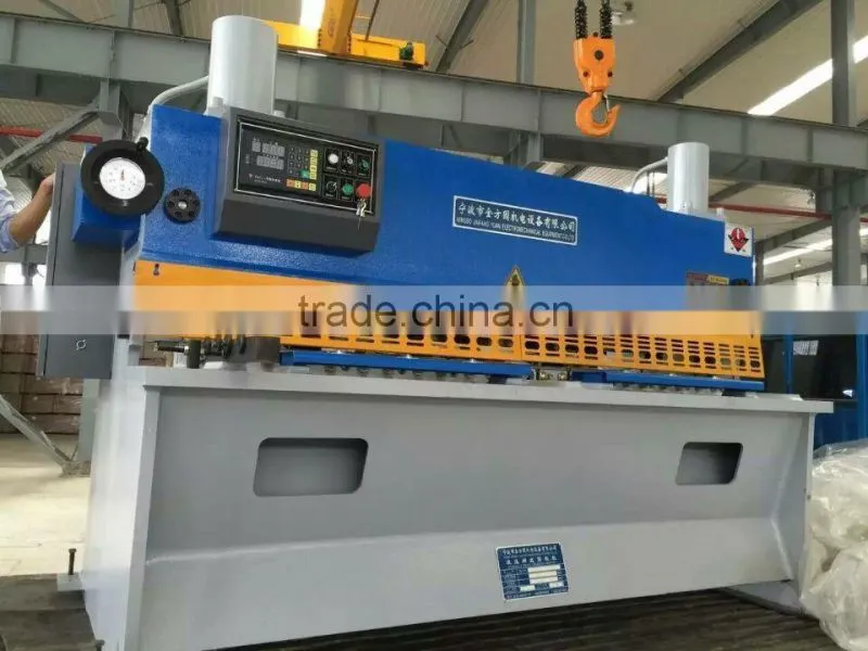 Best price cnc steel plate cutter 12ft hydraulic sheet shearing machine