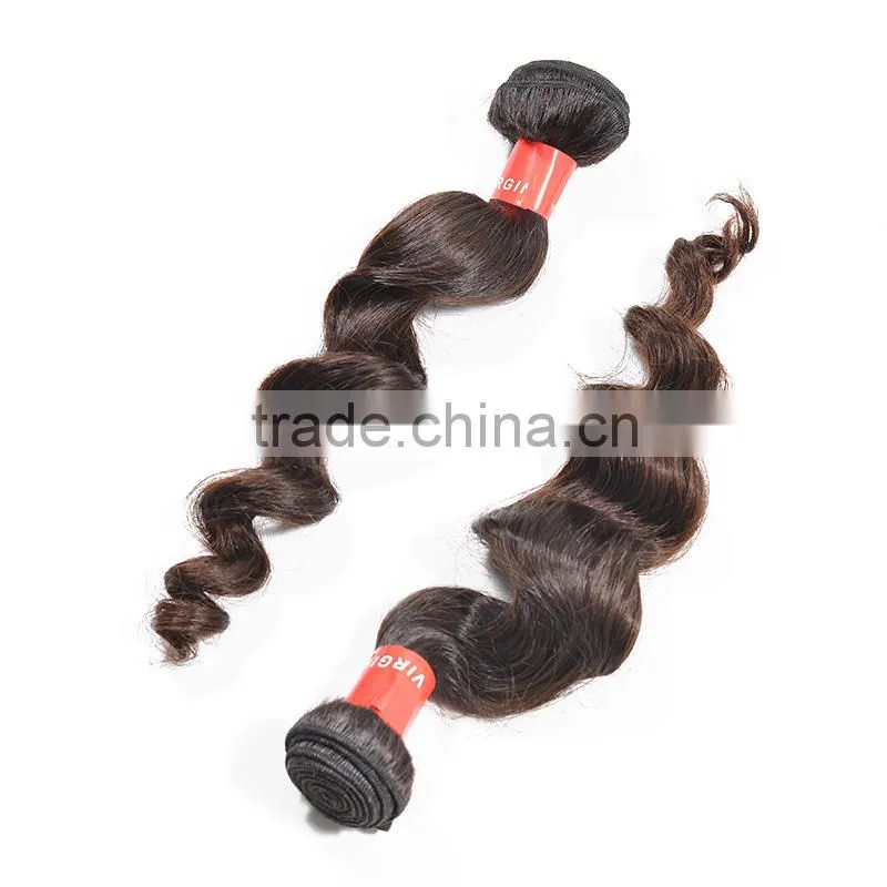 First class quality sample order accepted peruvian virgin remy clip in hair extension