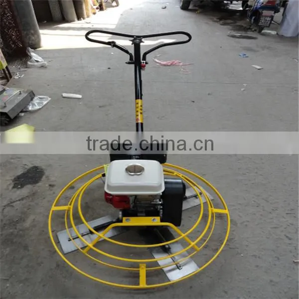 Mini construction equipment gasoline engine walking power trowel skpe:sunnylh3