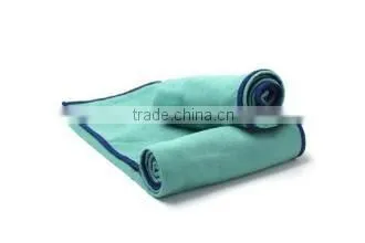 Zip Pocket Embroidery Custom Microfiber Gym Towel