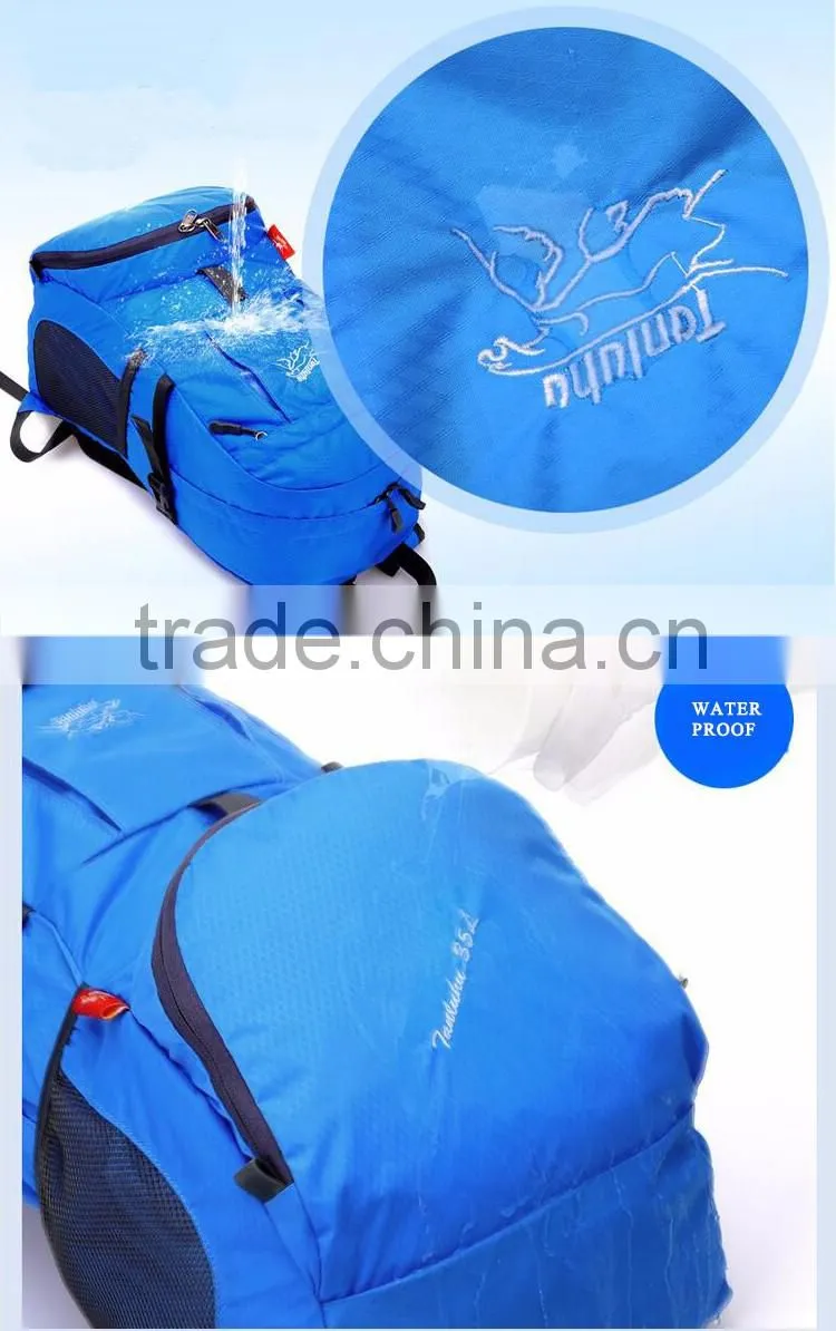 multi function for hiking waterproof backpack with big capacity sport shoulder bag