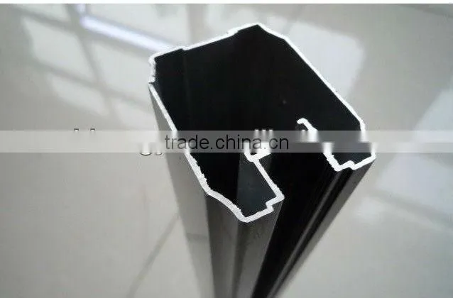 black anodize aluminium profile for windows & door
