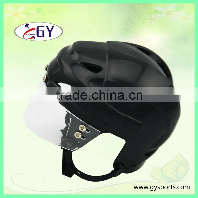 GY good merchantable quality mini ice hockey helmets with visor safe comfortable China Zhuhai supplier