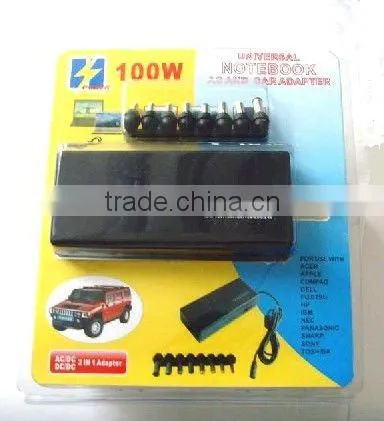 Factory 100W car and home universal notebook charger