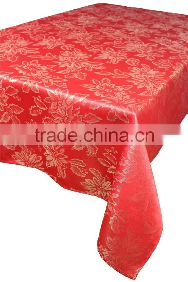 Hot Sale Polyester Fanshion Design Table Cloth Wedding