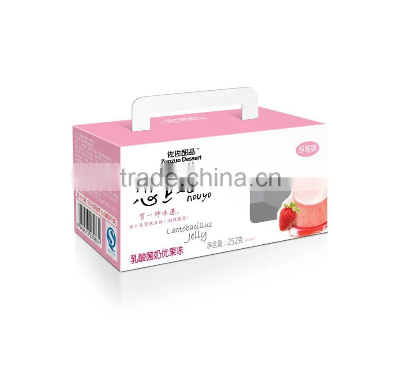 252g strawberry mango coconut milk flavor lactobacillus Nouyo fruit cup jelly