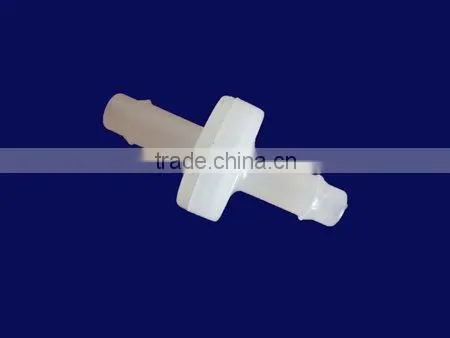1/4" PVDF plastic one way valve