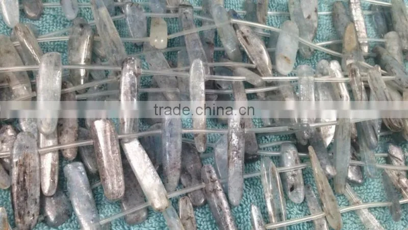 Natural Blue kyanite Rough Gemstone Long Chips