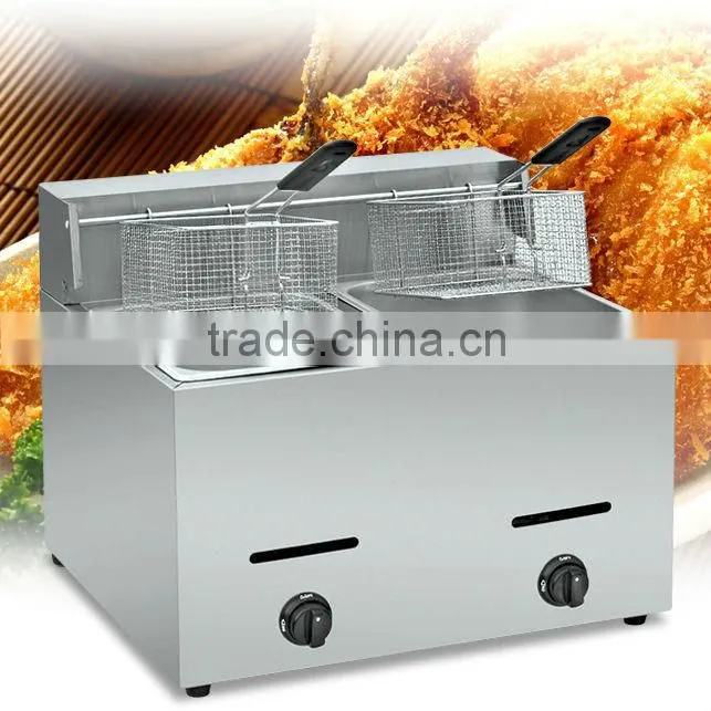 Kitchen Equipment Stainless Steel Commercial Gas Fryer BN-71